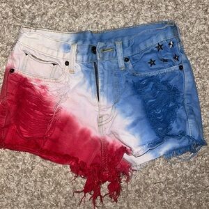 Freshtops Creamsicle Jean Shorts